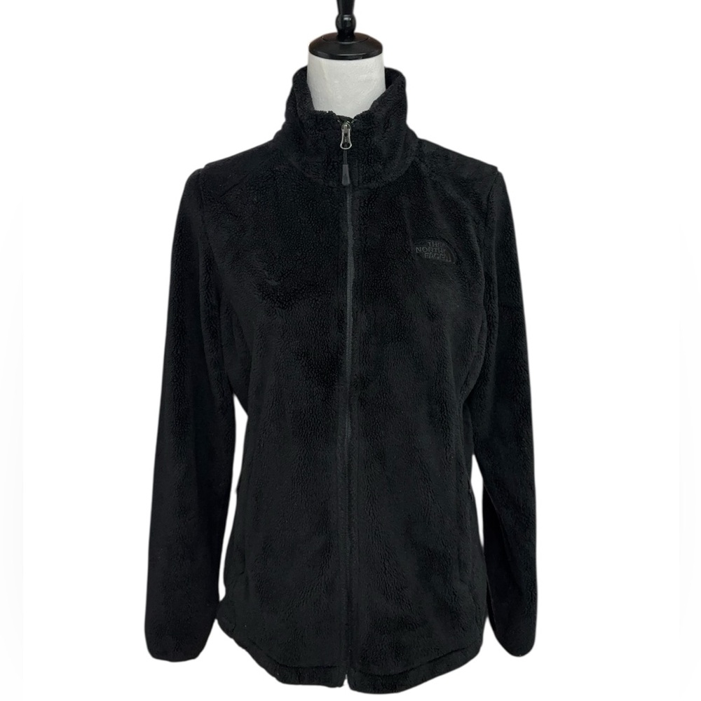 The North Face Women’s Black Full Zip Fleece Jacket M Cozy Outdoor